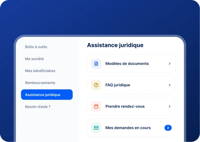 plateforme d'assistance juridique