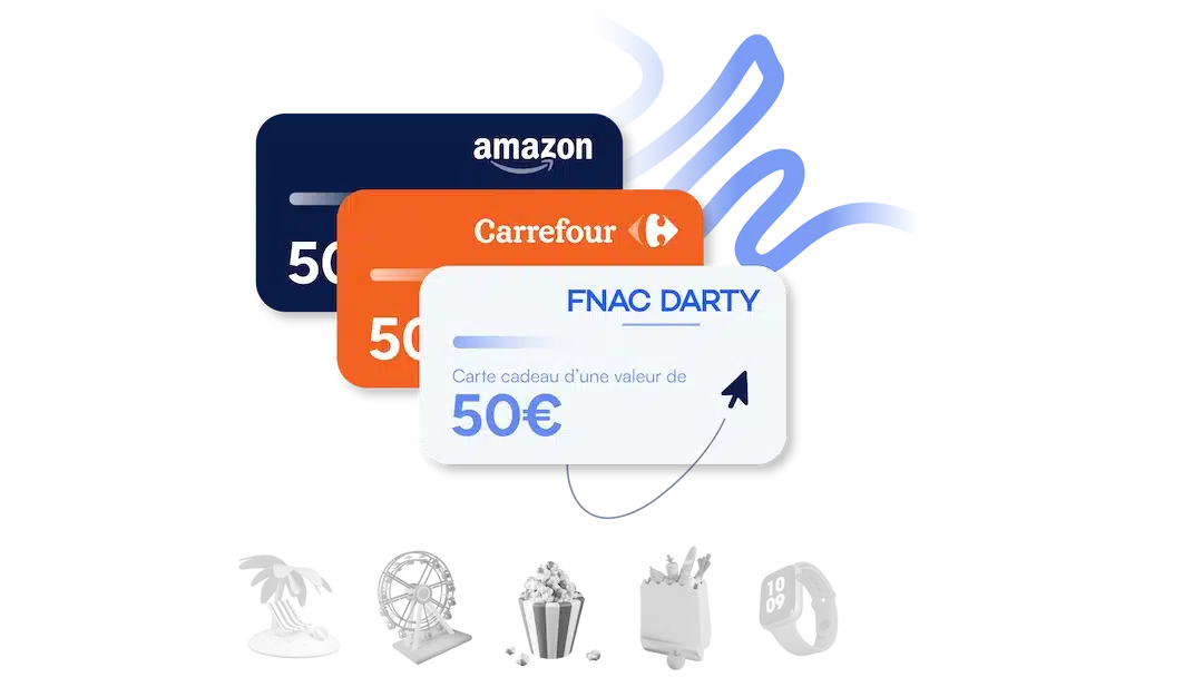 carte cadeau multi-enseignes CSE