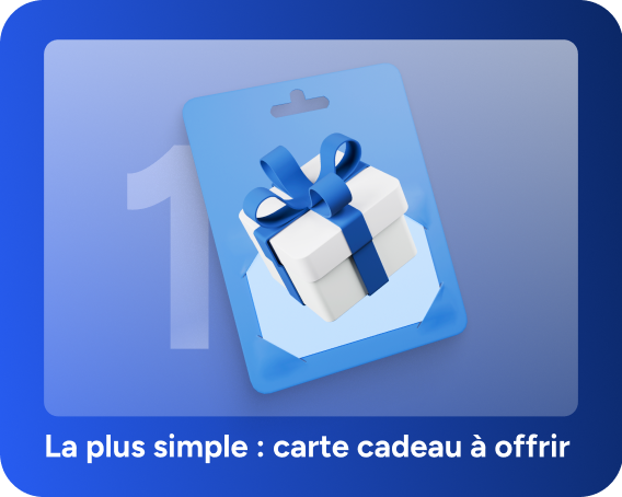Carte cadeau multi enseignes à offrir