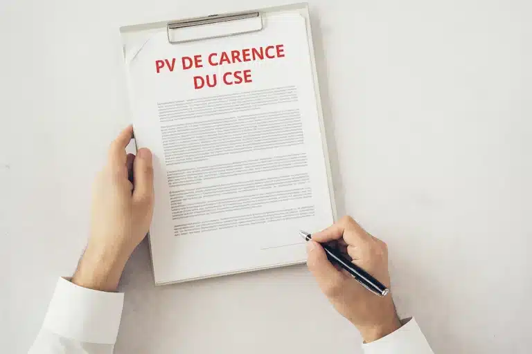 Pv de carence du CSE