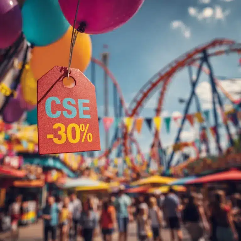 Obtenir des réductions sur les parcs d'attraction