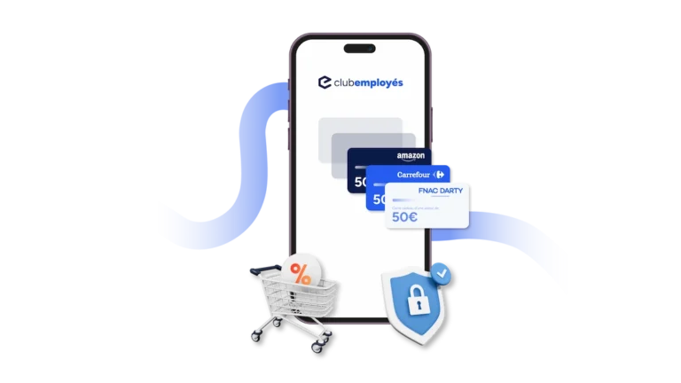 carte cadeau cse sur smartphone