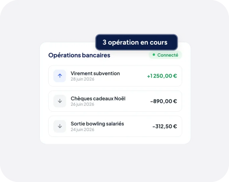 synchronisation automatique des flux bancaires